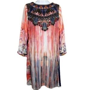 Limelight embroidered khadar dress size small